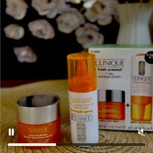 Clinique Orange Skincare Set